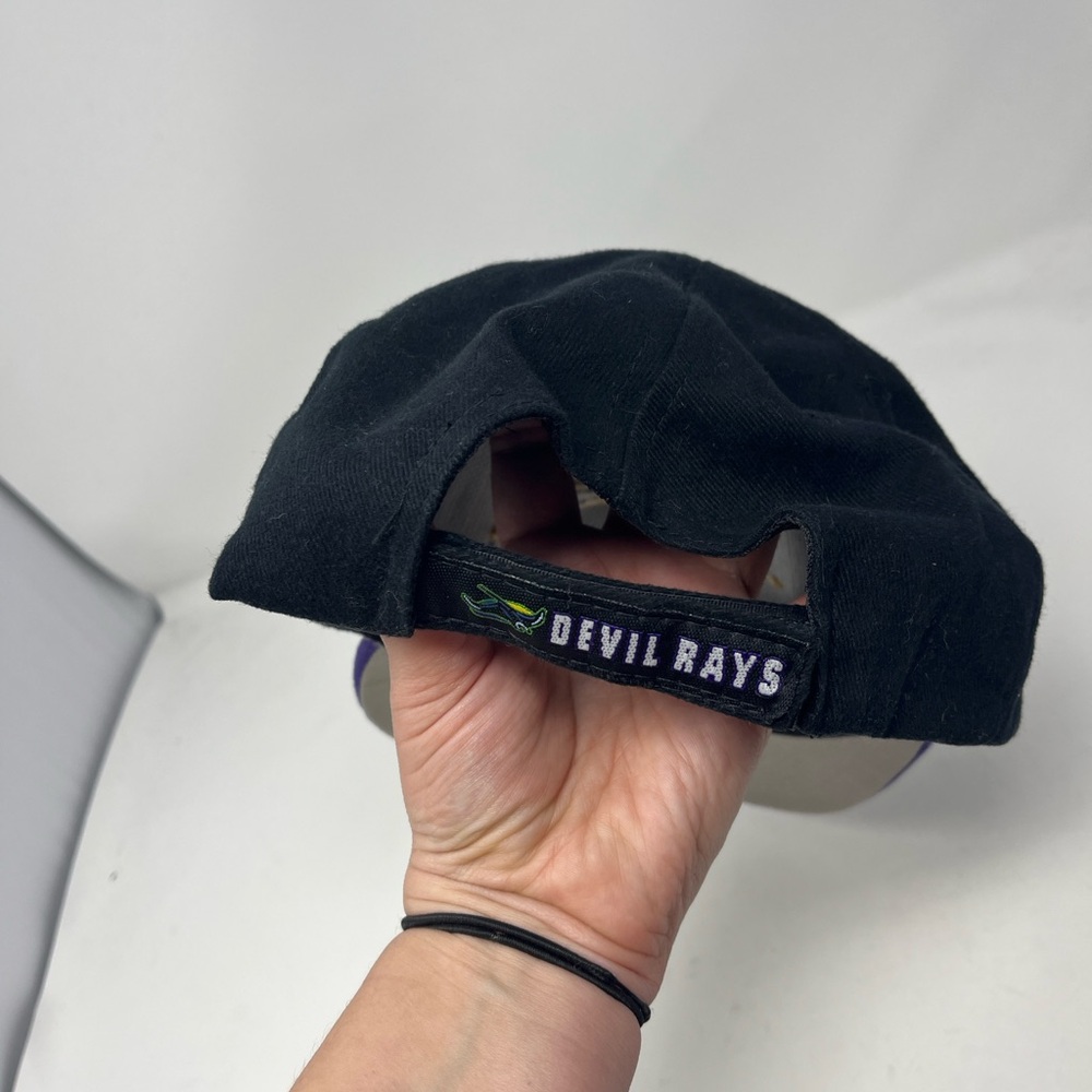 Box Seat Vintage‎ Logo Tampa Bay Devil Rays MLB Baseball snapback hat - Picture 4 of 5